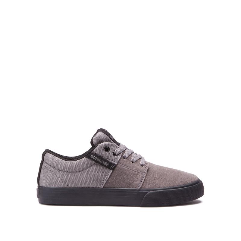 Zapatillas Bajas Supra Argentina Niños - STACKS II VULC Gris (DRXMJ-9387)